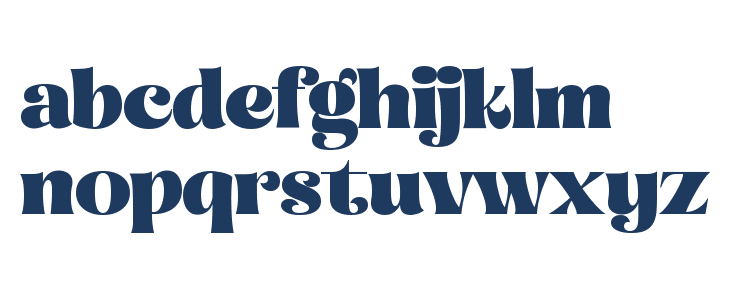 Bright Royale Lowercase