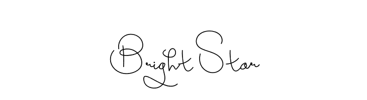 Bright Star  font caratteri gratis