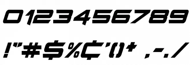 Bright Star Font OTHER CHARS