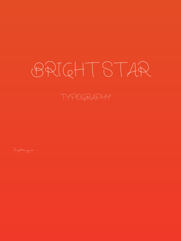 Bright Star Poster