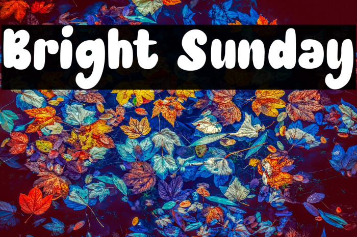 Bright Sunday Example 3
