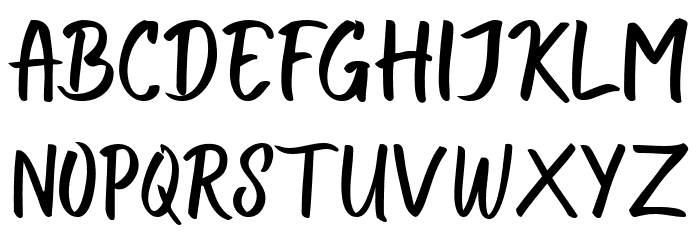 Bright Sunshine Cap Demo Font OTHER CHARS