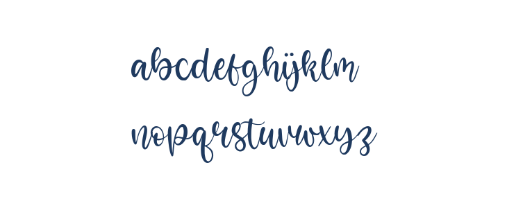 Bright Violet Lowercase