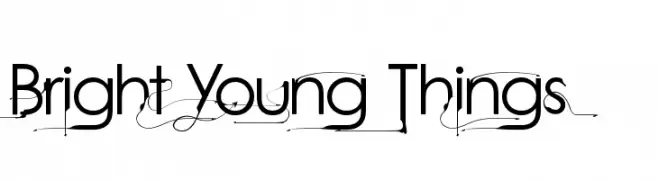 Bright Young Things  Fuentes Gratis Descargar