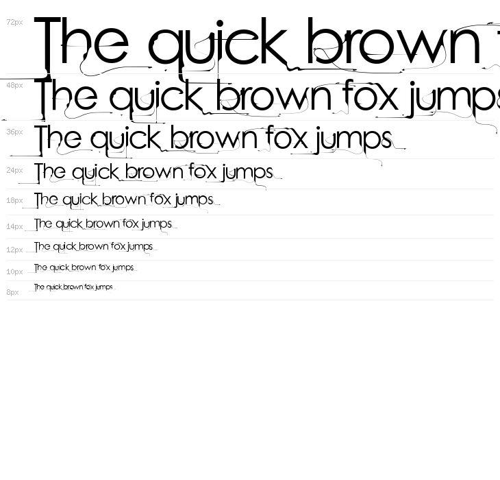 Bright Young Things Waterfall