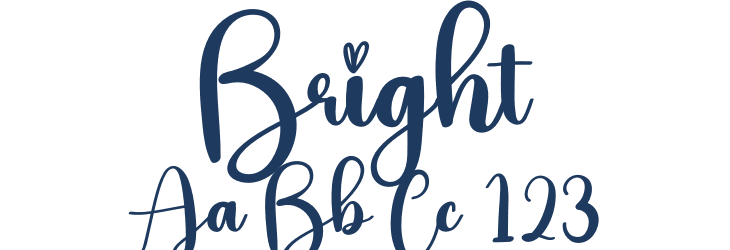 Bright Font Preview