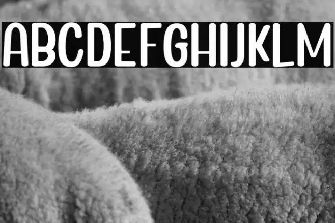 BrightAurora-Regular Caratteri examples