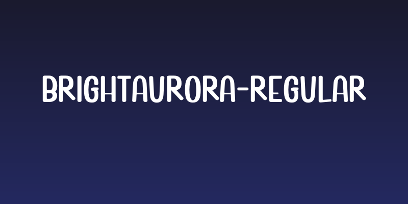 BrightAurora-Regular Social Header