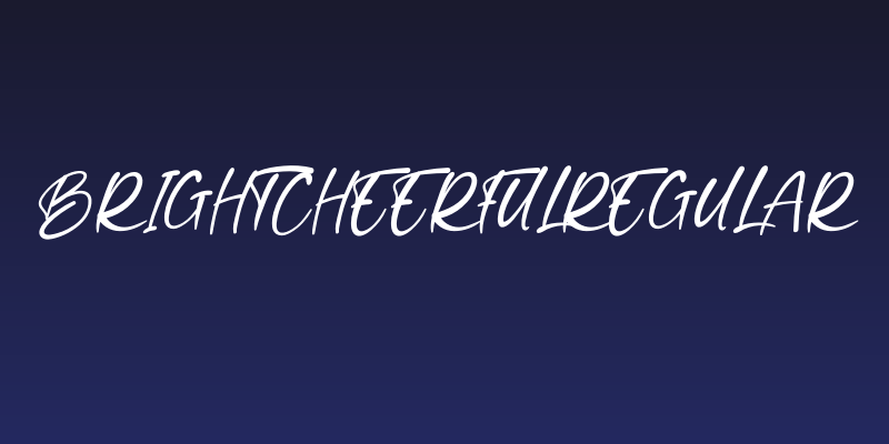 BrightCheerfulRegular Social Header