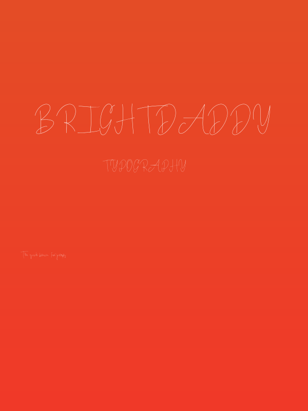 BrightDaddy Poster