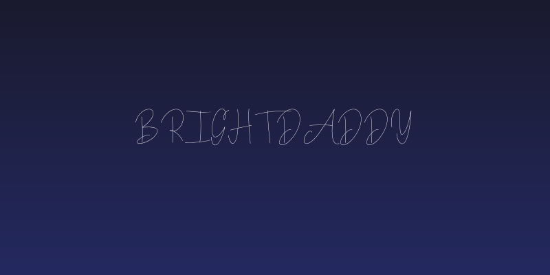 BrightDaddy Social Header