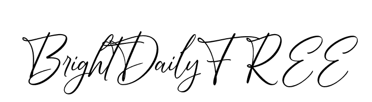 BrightDailyFREE  नि: शुल्क फ़ॉन्ट्स डाउनलोड