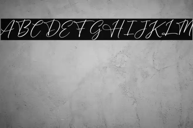 BrightDailyFREE Font examples