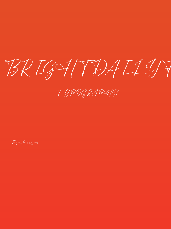 BrightDailyFREE Poster
