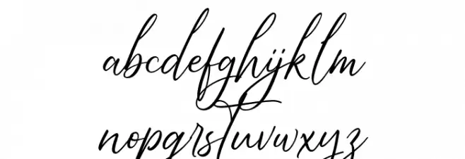 BrightDailyFREE फ़ॉन्ट लोअरकेस