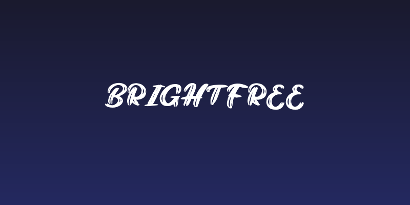 BrightFREE Social Header