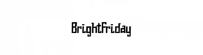 BrightFriday  baixar fontes gratis