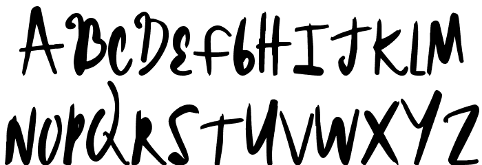 BrightHeadline Font LOWERCASE