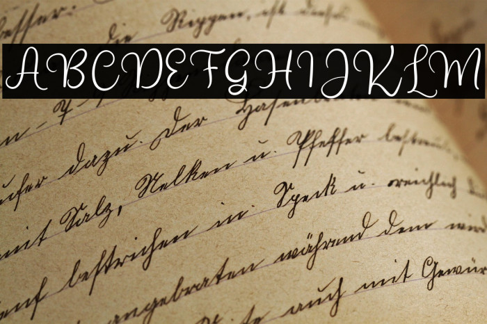 BrightStarDafont-Regular Example 2