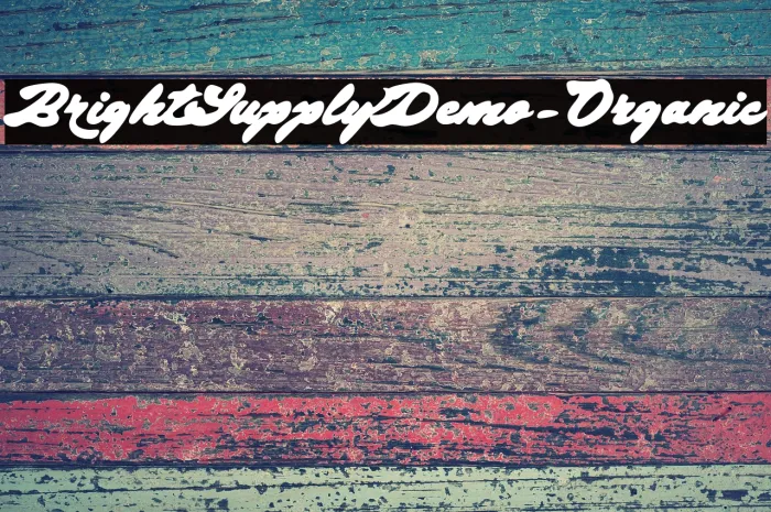 BrightSupplyDemo-Organic Example 2