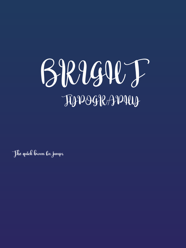 Bright Poster