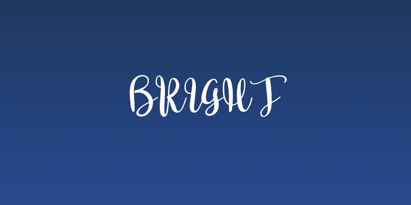 Bright Social Header