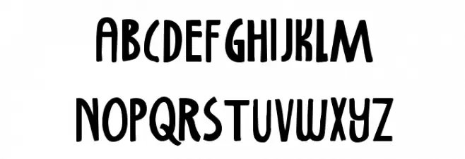 BrightandBeautiful-Regular Font Litere mari