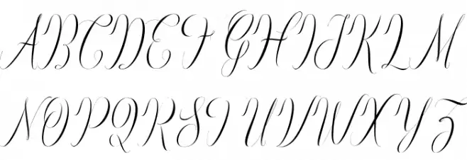 Brightday Schriftart Groß