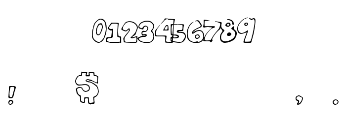 BrightenDays Font OTHER CHARS