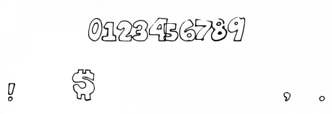 BrightenDays Font Alte caractere
