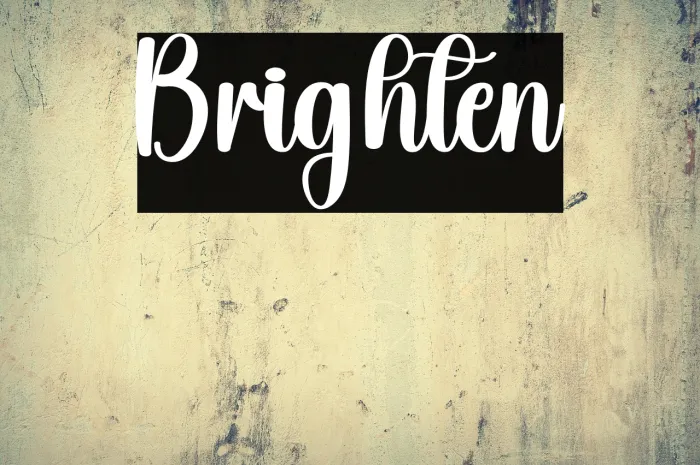 Brighten Example 2