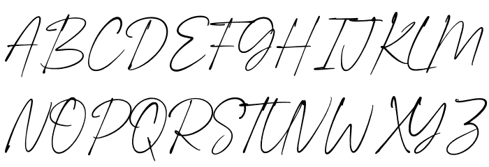 Brighter Sunday Personal Use Font UPPERCASE