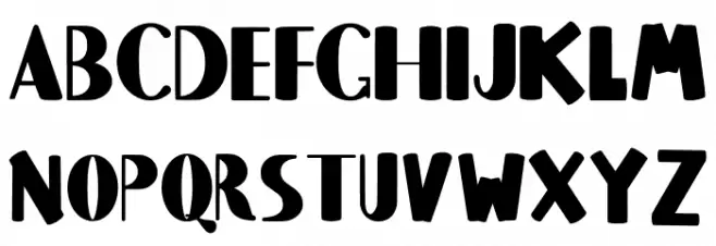 Brighter Schriftart Groß