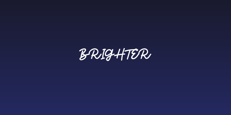 Brighter Social Header