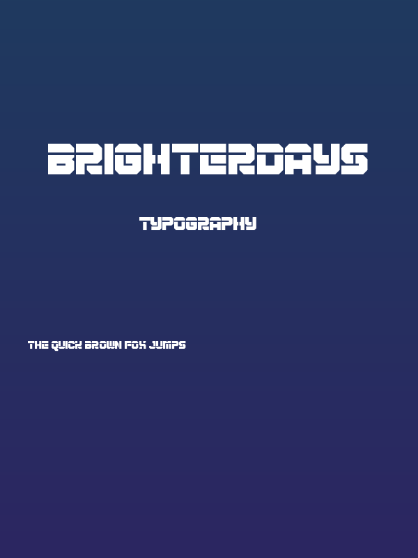 Brighterdays Poster