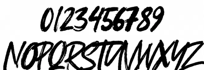 Brightland Font OTHER CHARS