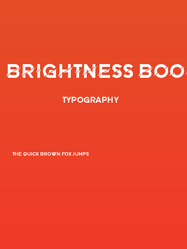Brightness Book Regular Poster