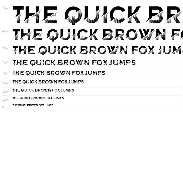 Brightness Inverted Regular Waterfall