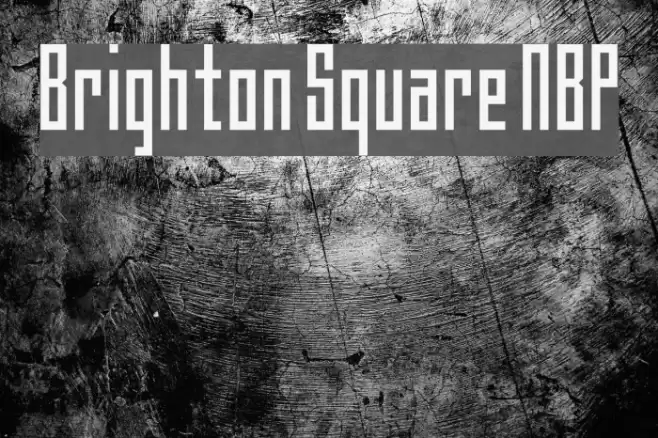 Brighton Square NBP Font examples