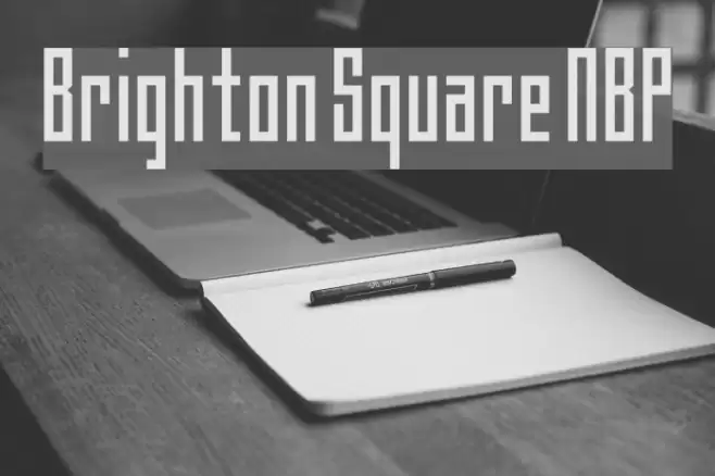 Brighton Square NBP Font examples