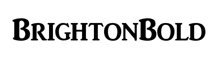 BrightonBold Font