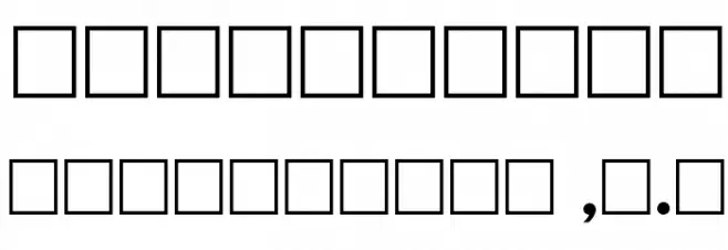 BrightonBold Font OTHER CHARS