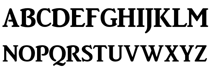BrightonBold Font LOWERCASE