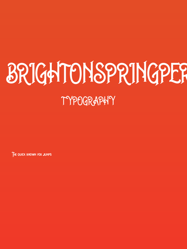 BrightonSpringPersonalUseOnly-R Poster
