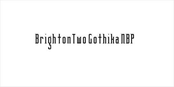 BrightonTwo Gothika NBP Logo