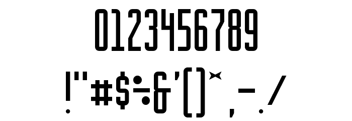 BrightonTwo Sans NBP Font OTHER CHARS