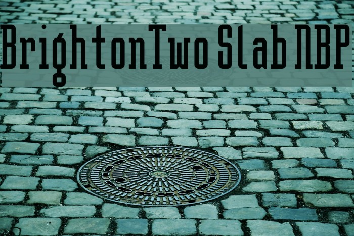 BrightonTwo Slab NBP Font examples