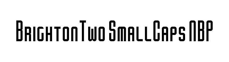 BrightonTwo SmallCaps NBP Font