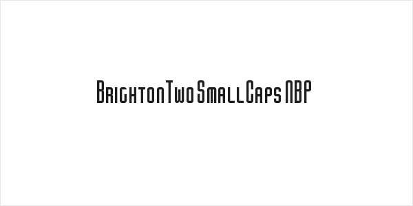 BrightonTwo SmallCaps NBP Logo