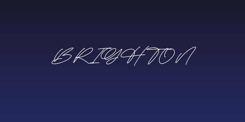Brighton Social Header